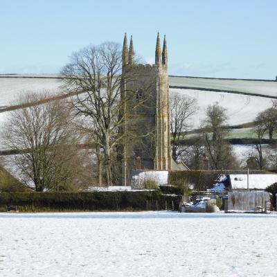 St Andrews church, Sampford Courtenay, Devon